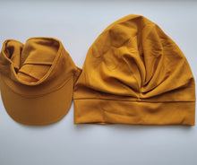 Load image into Gallery viewer, 2 piece Crepe Cap