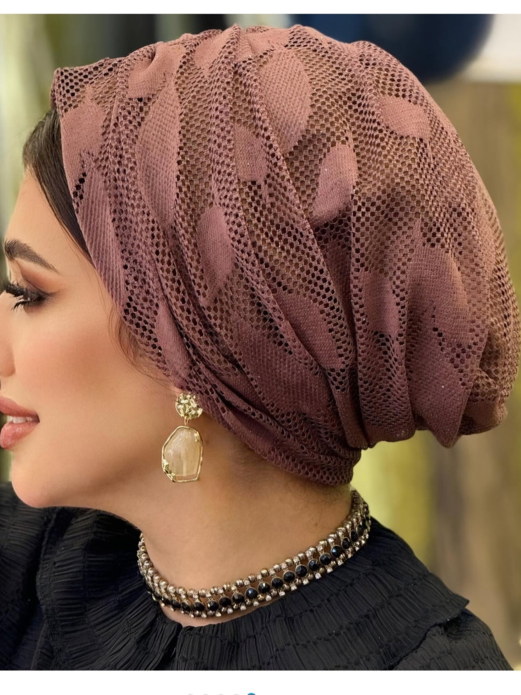 Diala Lace Turban (2 colors)