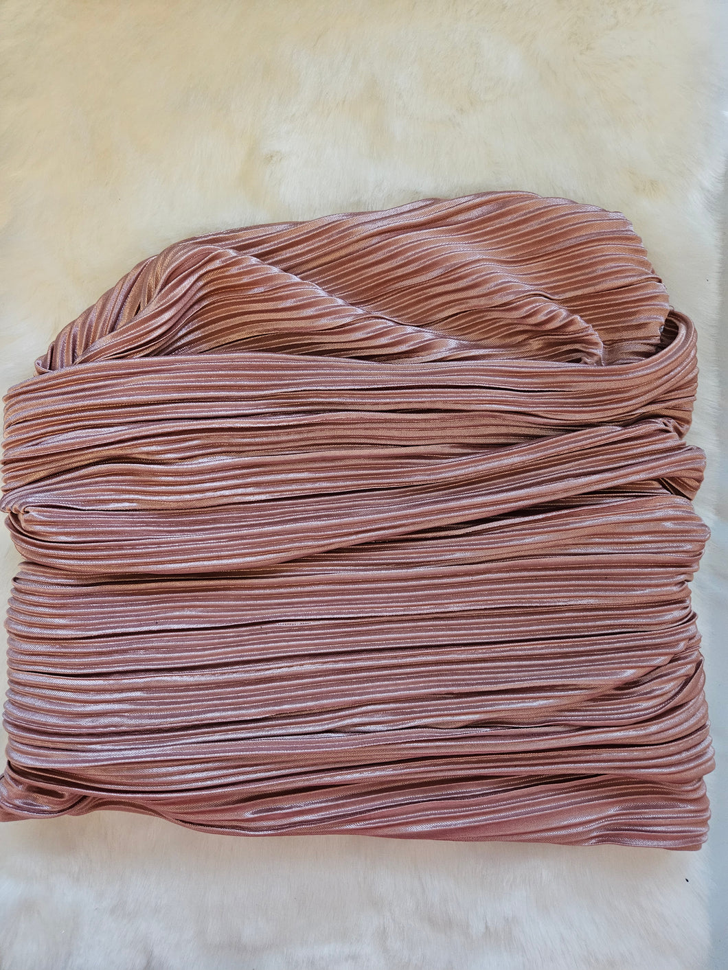 Zena Satin pleated